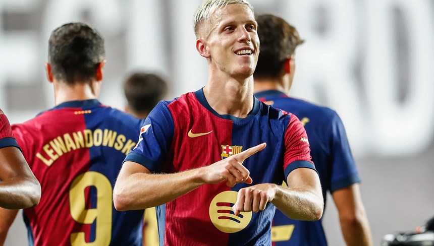 Dani Olmo ra mắt hoàn hảo, lập kỷ lục mới tại Barcelona - ảnh 1